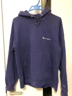 Champion パープル パーカー M