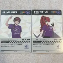 ローレン・イロアス レインパターソンにじさんじフェス2023 コレクションカード