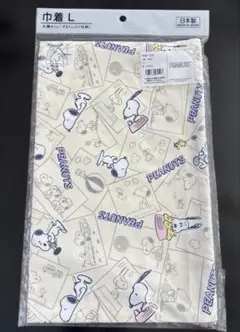 PEANUTS スヌーピー　巾着　Lサイズ 約31cm×35cm