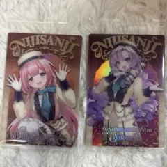 にじさんじ　カード　壱百満天原サロメ/周央サンゴ