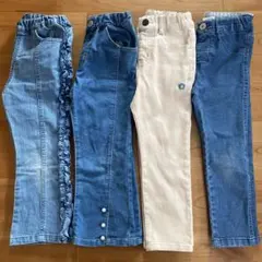 apresrescours アプレレクール等　可愛いボトムス　4本 110cm