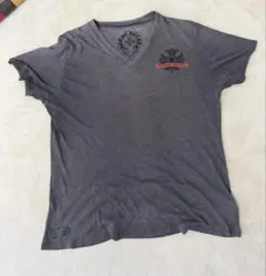 CHROME HEARTS クロムハーツ　グレー Vネック Tシャツのサムネイル