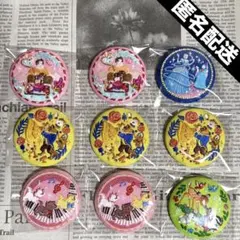 ディズニー　刺繍缶バッジ　ビスケット2