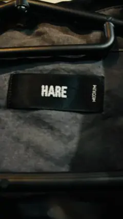 HARE バイカラー 長袖シャツ