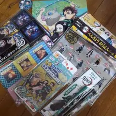 鬼滅の刃で勉強が出来る❗️進研ゼミ　チャレンジ　　11点セット