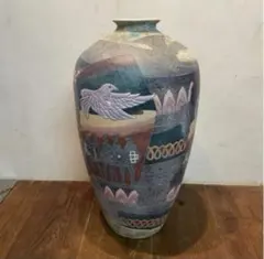 Maitland-Smith]メイトランド ハンドペイント 磁器 花瓶 英国 - メルカリ