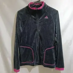 アディダス　adidas　セットアップ　ベロア　Lサイズ　上下セット