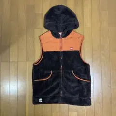 CHUMS フリースフード付きベスト L