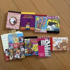 キャラクター メモ帳 セット