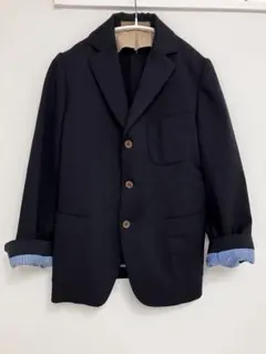45R オイルドコットン デニム ネイビー ブルゾン ジャケット - メルカリ