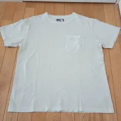【M】ノースフェイスパープルレーベル　Tシャツ　ライドベージュ　ライトグレー