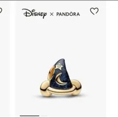 Pandora charm Disney 帽子　月　パンドラ　チャームのサムネイル