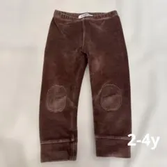 mingo2-4ベロア調レギンス