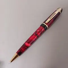 807/希少/美品/ウォーターマン/ボールペン/フィリアス/レッドマーブル