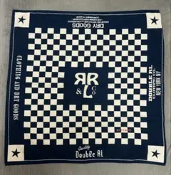 美品 RRL バンダナ ネイビー Double RL 廃盤アイテム