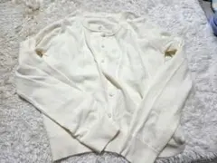 GU カーディガン ホワイト 長袖　アイボリー　an1914のサムネイル