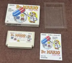 ドクターマリオ　ファミコン　箱取説付き　ファミコン互換機にて起動確認済み