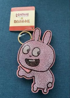 にしむらゆうじ　スタジオUG ラインストーン マスコット　ラブラビット　ラウワン