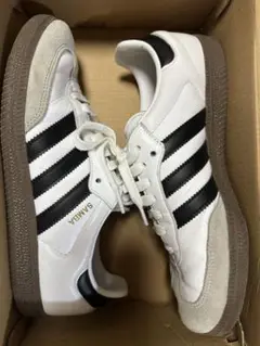 adidas Samba ホワイト/ブラック