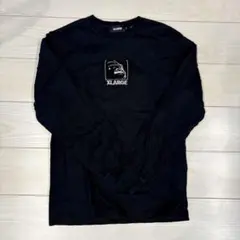 XLARGE ブラック 長袖Tシャツ ロンT Mサイズ メンズ メンズライク