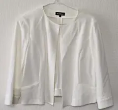 ポールスチュアート　ノーカラージャケット