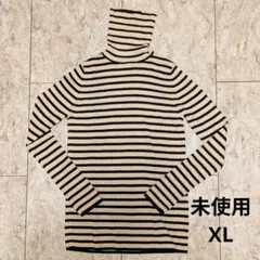 【未使用】UNIQLO メリノリブタートルネックセーター XL