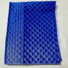 ナイロンサテンキルティング(ロイヤルブルー)