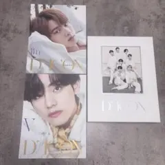 BTS D'ICON ISSUE N°10 V JIN 写真集 3点セット