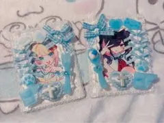 【訳あり】 ホイップデコ ハンドメイド 水色 リボン 量産型 セット 天使 界隈