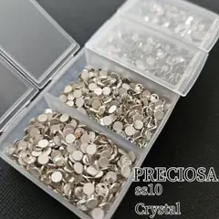 残3【最終値下】プレシオサ フラットバック ss10 クリスタル