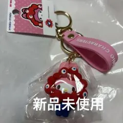 マイメロ立体マスコットストラップキーホルダー大阪関西万博　ミャクミャク