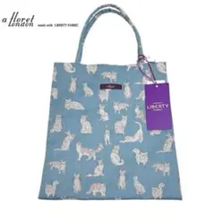 タグ付未使用！a floret london猫柄ミャオウAトートバッグmi101