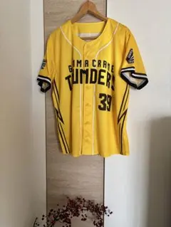 群馬クレインサンダーズ ベースボールシャツ Lサイズ