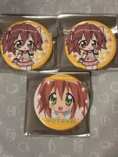 らき☆すた らきすた まねきねこ 小早川ゆたか 缶バッジ