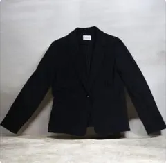 ブラック テーラードジャケットLL
