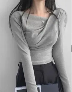 GRL 3Wayドレープカシュクールトップス[dk1261]