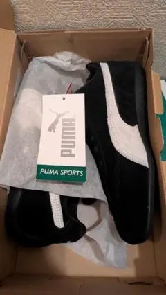 【未使用】PUMA　スピードキャット　23㌢　ブラック✕ホワイト