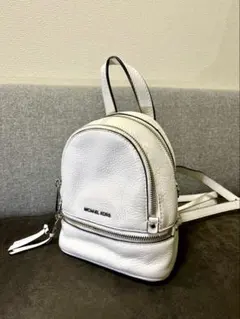 【美品】MICHEAL KORS マイケルコース ミニリュック ホワイト