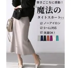 新品タグ付き　エーレスタイルタイトスカート