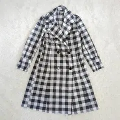 LIGNAGGIO ムーンバット　レインコート　ブロックチェック　モノトーンのサムネイル