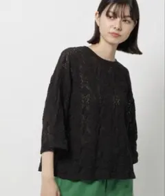 美品】fig London ○silhouette blouse ブラック - メルカリ