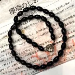 C11 土佐の黒珊瑚 ネックレス SILVERのサムネイル