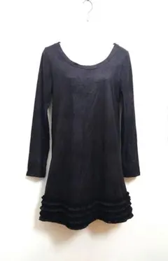 グレースコンチネンタル 長袖ワンピース ティアードフリルワンピース