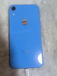 Apple iPhone XR 64GB ブルー 画面下部液晶漏れ - メルカリ