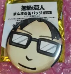 進撃の巨人　 hexaride　ヘキサライド　ハンジ　缶バッチ