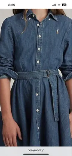 Ralph Lauren デニムシャツワンピース