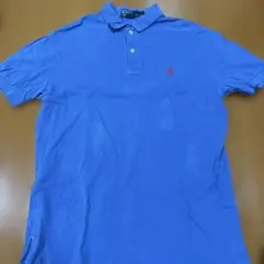 Polo by Ralph Lauren 青 ポロシャツ S