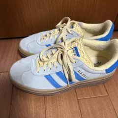 adidas Gazelle スニーカー グレー/ブルー