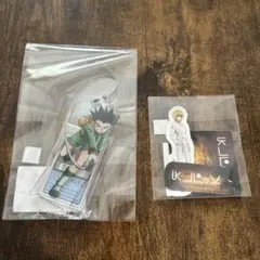 ハンターハンター Webくじ ゴン アクリルスタンド クラピカ ステッカーセット