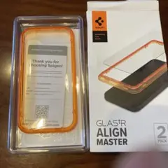 iPhone14pro Spigen GLAS.tR ALIGN MASTER